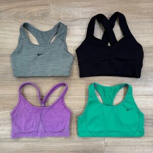 Lot of 4 Women’s Sports Bras (2 Nike, ALO, Athleta)